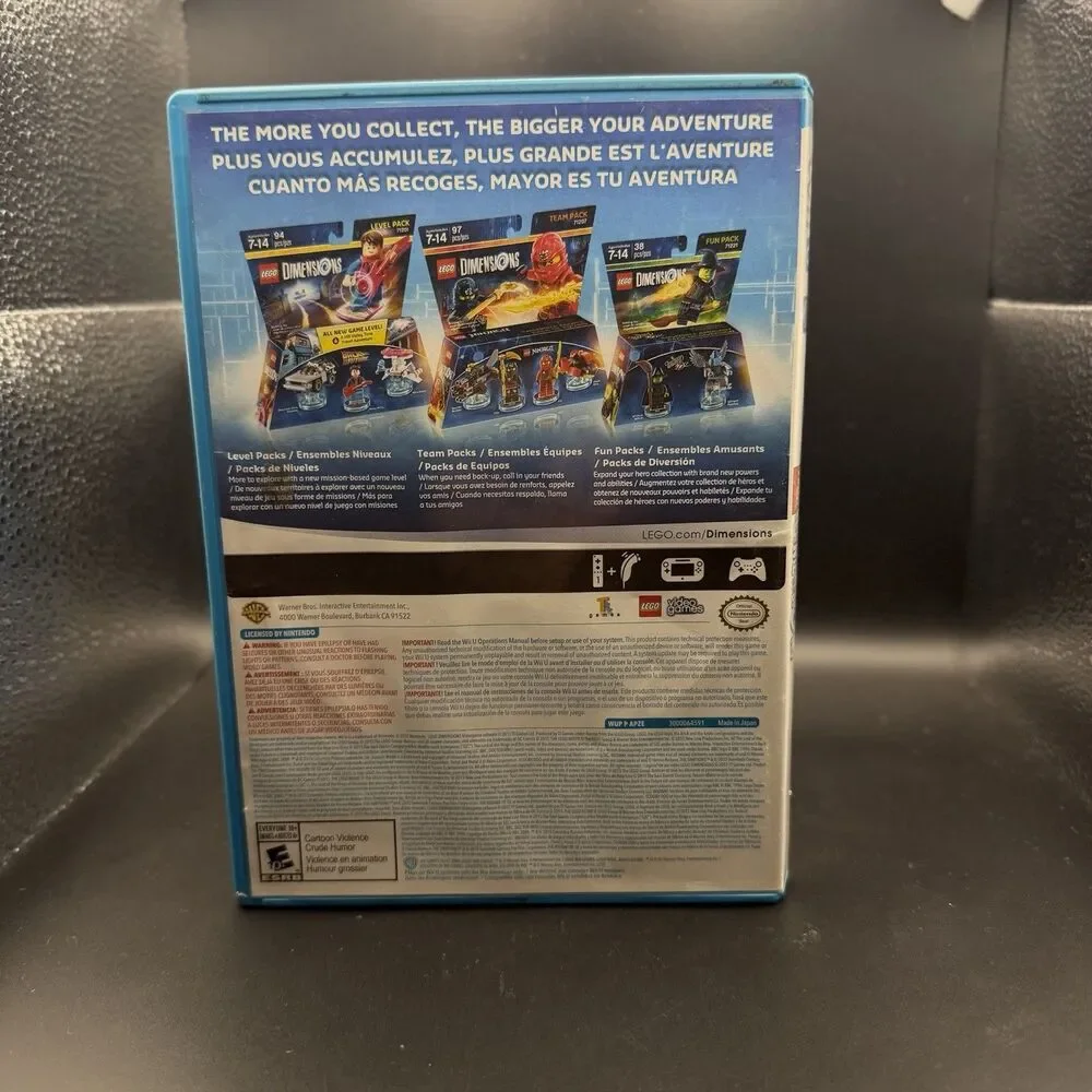 LEGO Dimensions (Nintendo Wii U, 2012) New Sealed